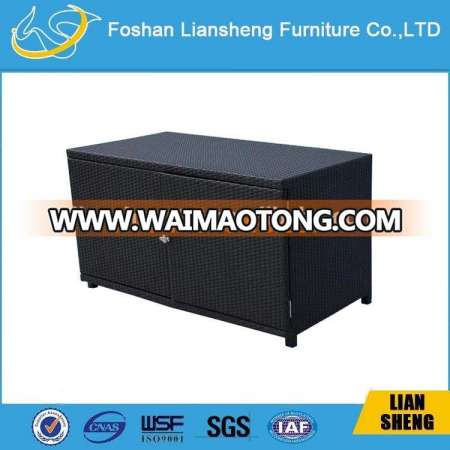 (LS-R77) New Design Rattan Aluminum Cabinet Outdoor Furniture