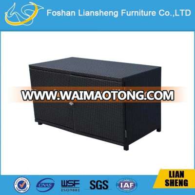 (LS-R77) New Design Rattan Aluminum Cabinet Outdoor Furniture